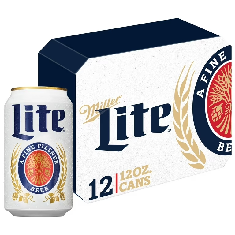 Miller Lite- Cans 12 Pack
