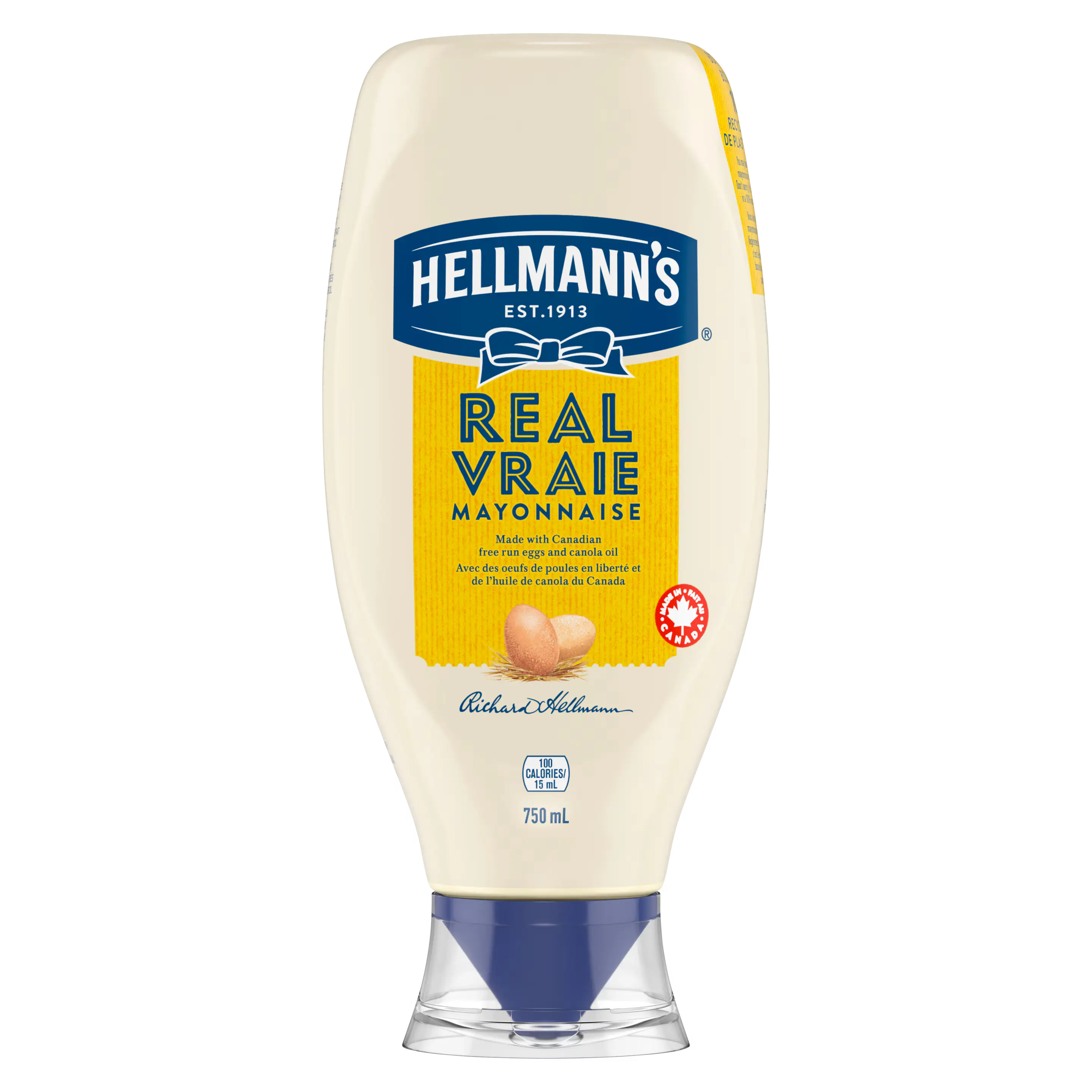 Hellmans Real Mayonnaise Squeeze Bottle