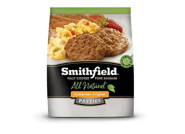 Fully Cooked Pork Sausage Patties Original