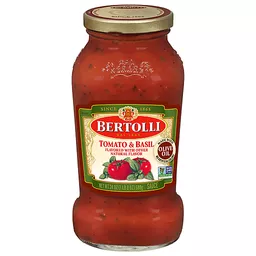 Bertoli Pasta Sauce Tomato & Basil 24oz